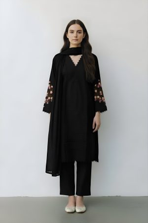 Dastoor Article -14: Embroidery Three Piece Suit